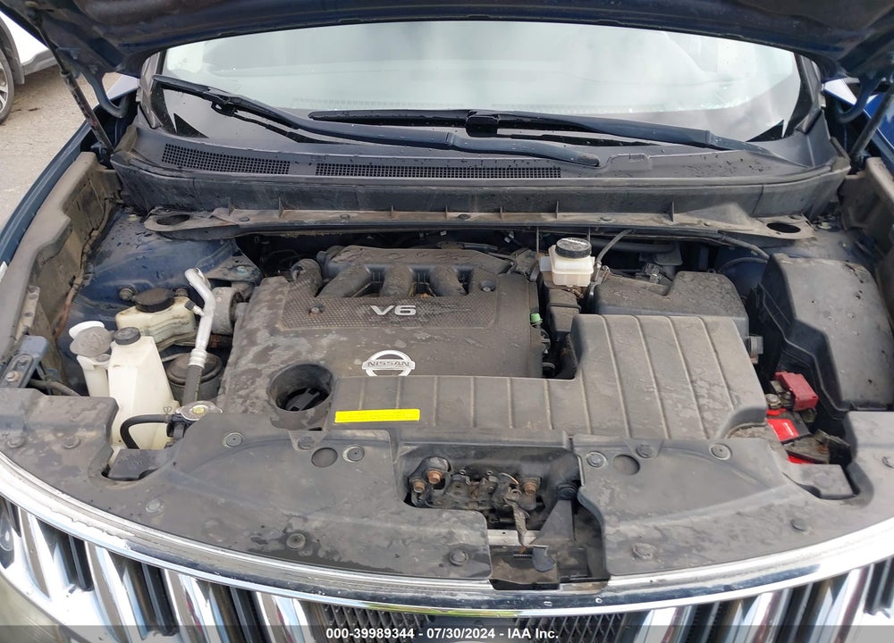 2009 NISSAN MURANO S VIN: JN8AZ18W69W112387