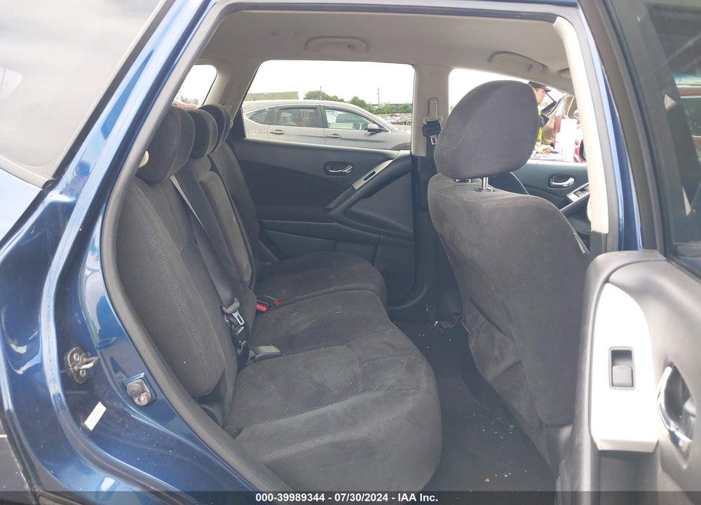 2009 NISSAN MURANO S VIN: JN8AZ18W69W112387