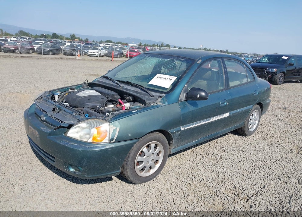2004 KIA RIO VIN: KNADC125946308274