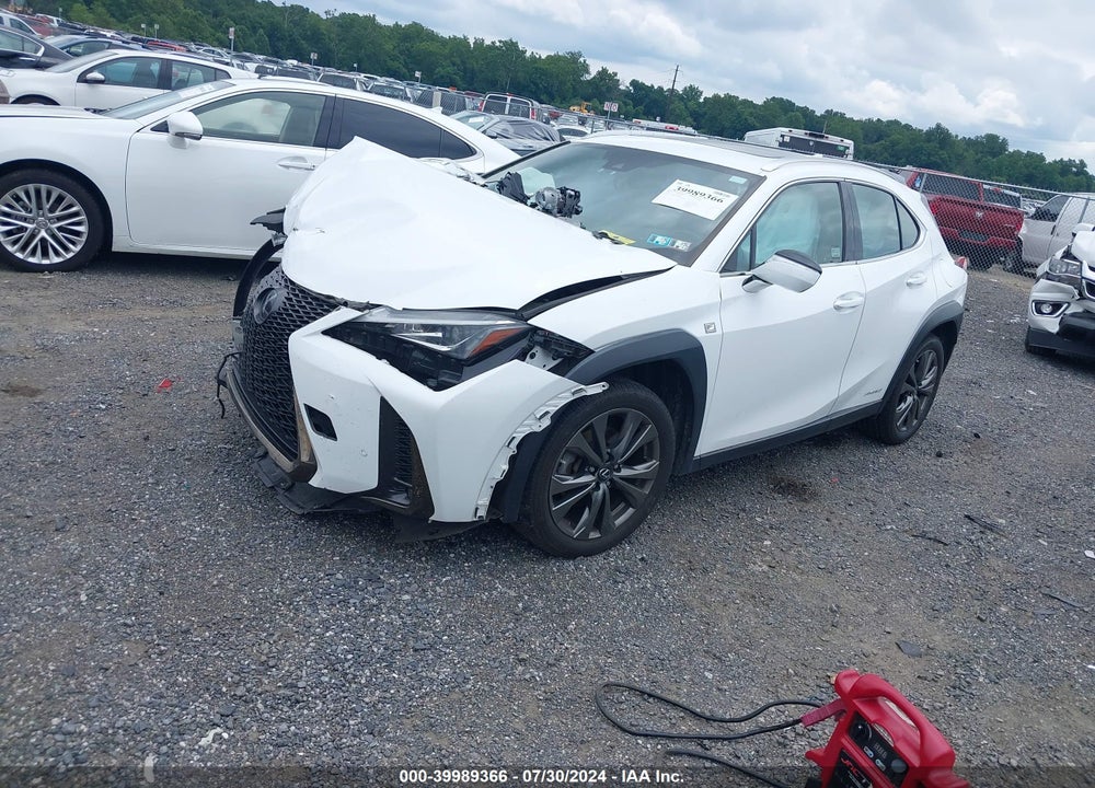 2019 LEXUS UX 250H F SPORT VIN: JTHU9JBH4K2006034