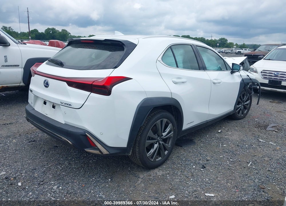 2019 LEXUS UX 250H F SPORT VIN: JTHU9JBH4K2006034