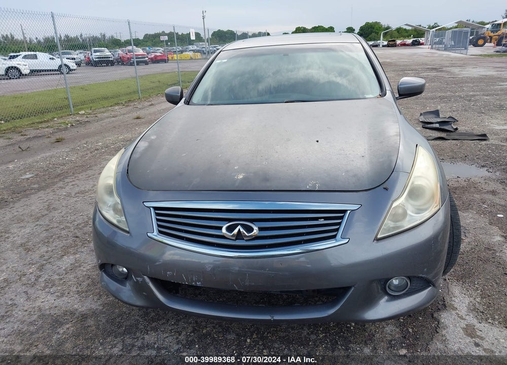2013 INFINITI G37X VIN: JN1CV6AR6DM762331
