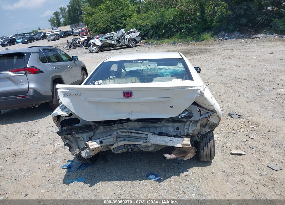 2001 HONDA CIVIC LX VIN: 1HGEM22551L113510