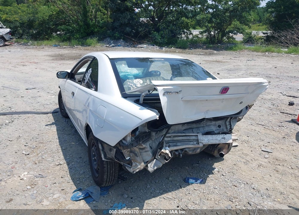 2001 HONDA CIVIC LX VIN: 1HGEM22551L113510