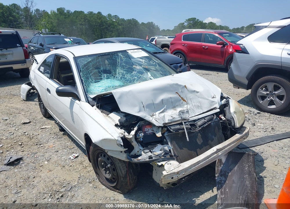 2001 HONDA CIVIC LX VIN: 1HGEM22551L113510