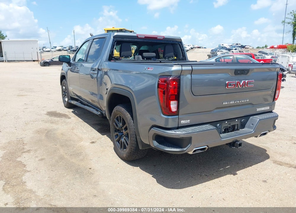 2022 GMC SIERRA 1500 LIMITED 4WD SHORT BOX ELEVATION VIN: 1GTU9CED9NZ217439