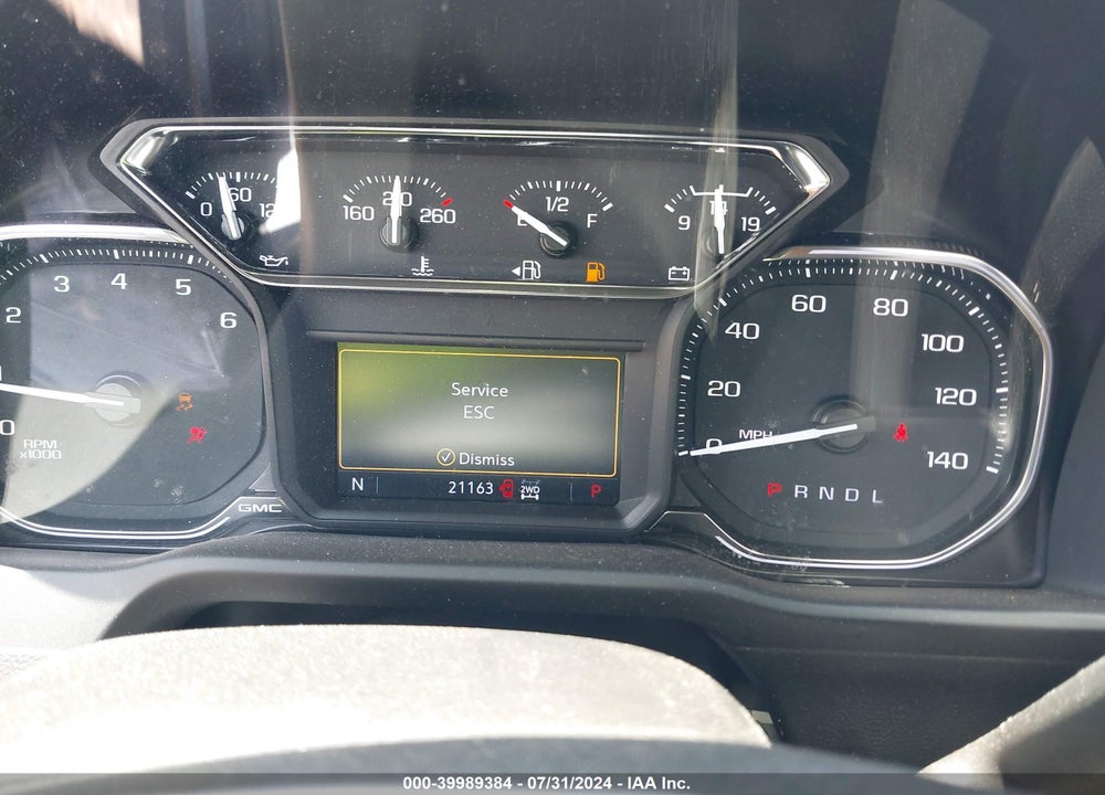 2022 GMC SIERRA 1500 LIMITED 4WD SHORT BOX ELEVATION VIN: 1GTU9CED9NZ217439