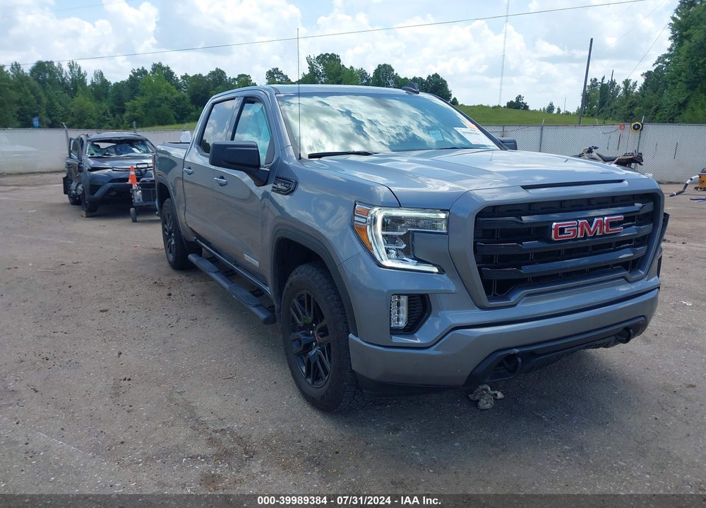 2022 GMC SIERRA 1500 LIMITED 4WD SHORT BOX ELEVATION VIN: 1GTU9CED9NZ217439