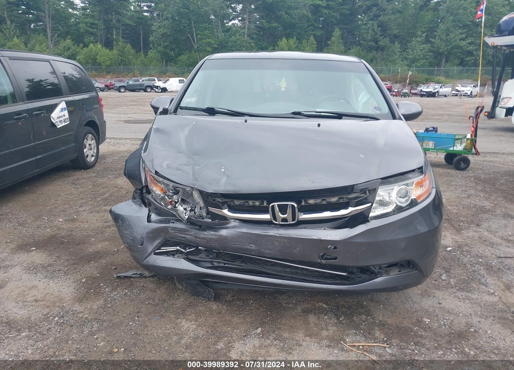 2016 HONDA ODYSSEY SE VIN: 5FNRL5H39GB158598