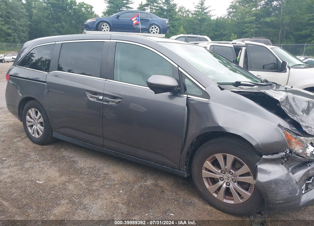 2016 HONDA ODYSSEY SE VIN: 5FNRL5H39GB158598