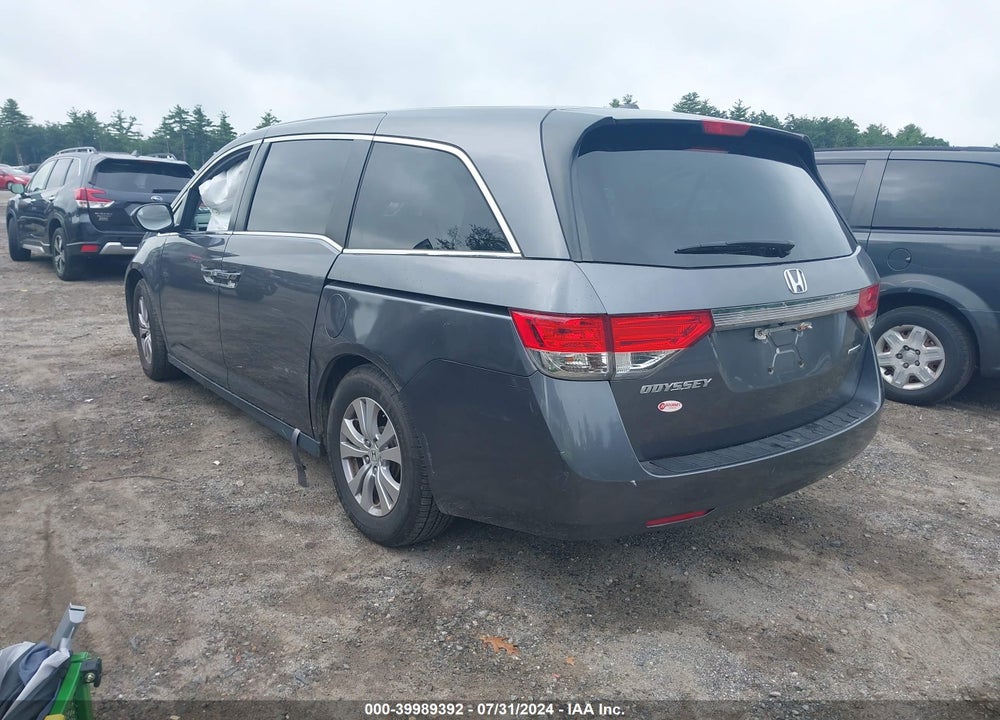 2016 HONDA ODYSSEY SE VIN: 5FNRL5H39GB158598