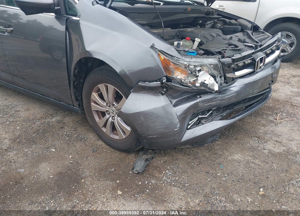 2016 HONDA ODYSSEY SE VIN: 5FNRL5H39GB158598