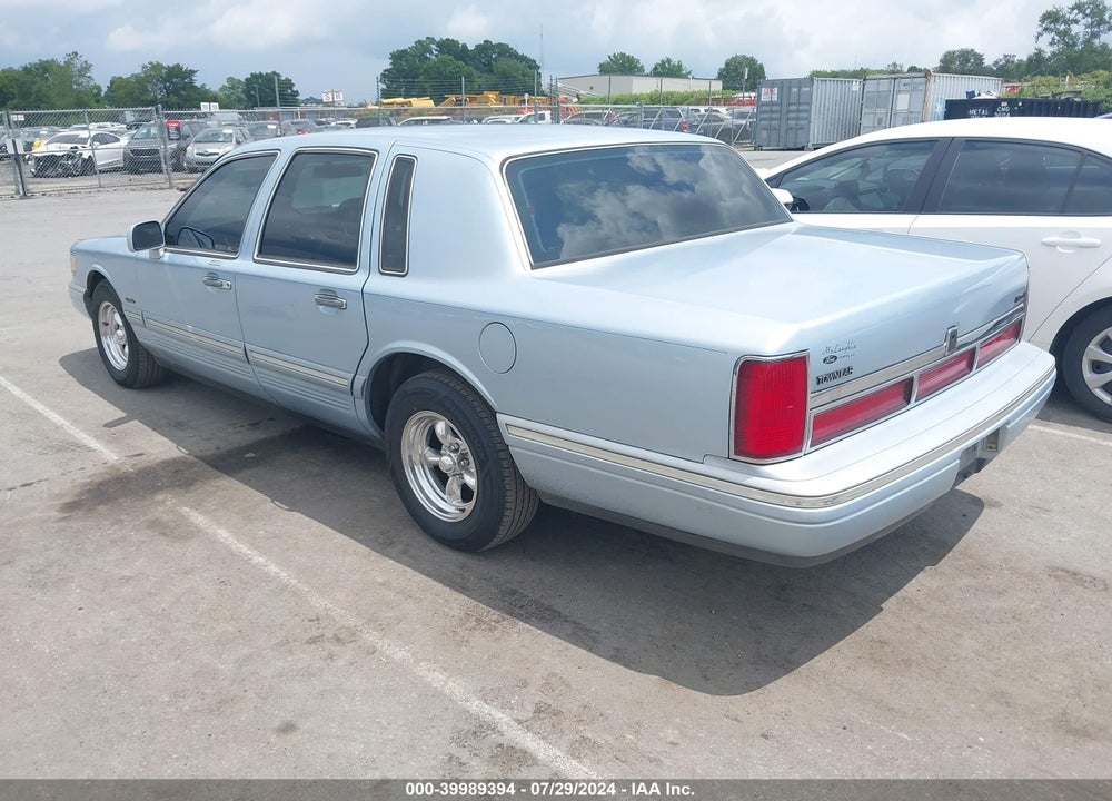 1997 LINCOLN TOWN CAR SIGNATURE VIN: 1LNLM82W5VY759961