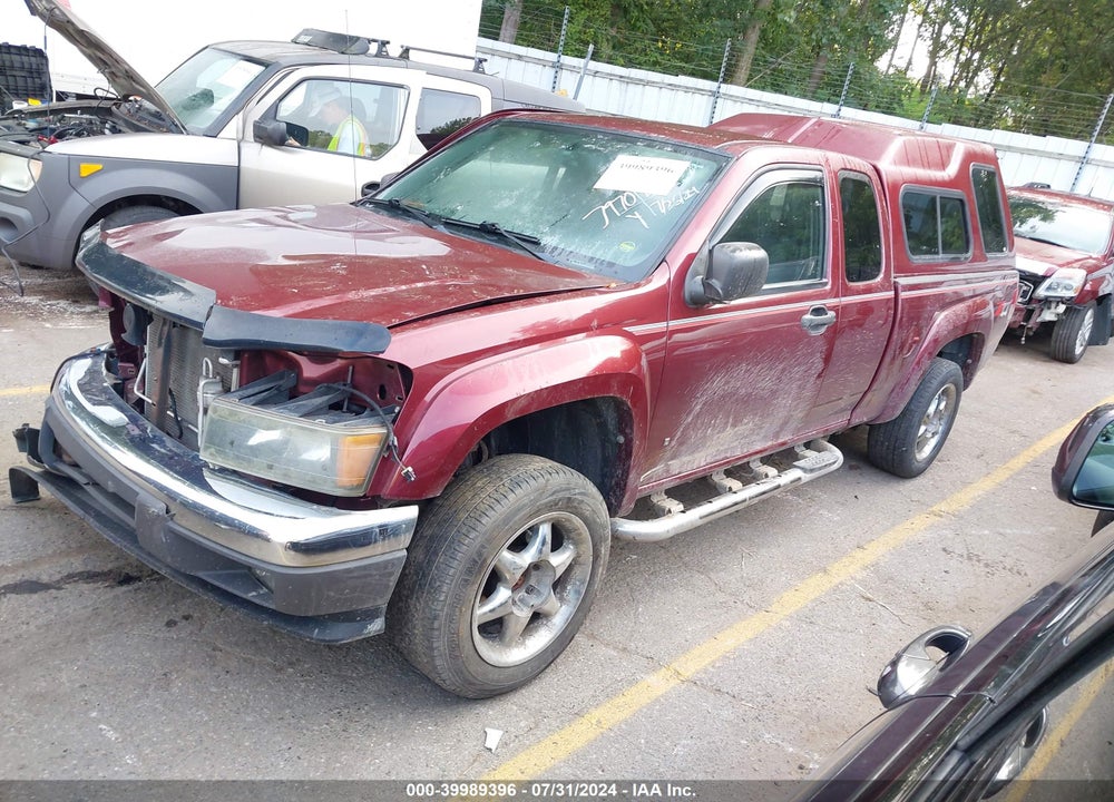 2007 CHEVROLET COLORADO LT VIN: 1GCDT19E978127970