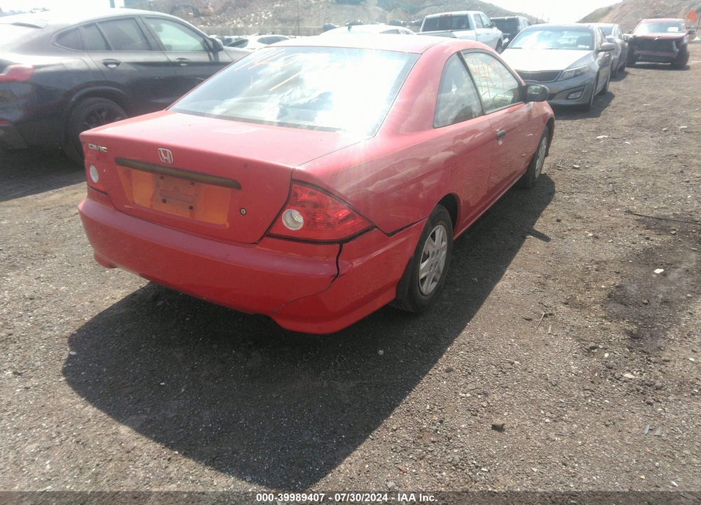 2005 HONDA CIVIC VP VIN: 1HGEM21175L052245