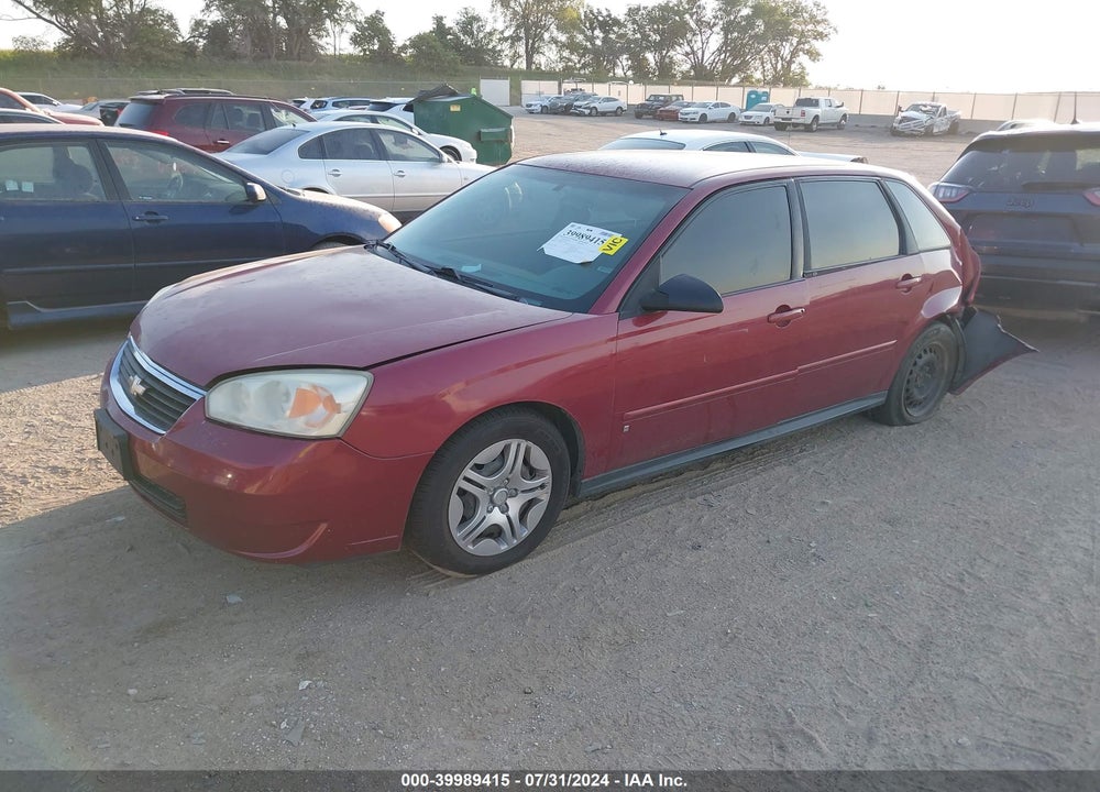 2007 CHEVROLET MALIBU MAXX LS VIN: 1G1ZS68N27F222740