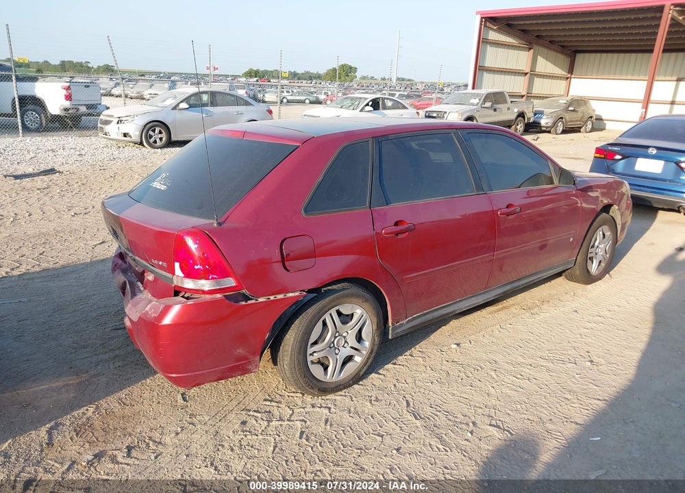 2007 CHEVROLET MALIBU MAXX LS VIN: 1G1ZS68N27F222740