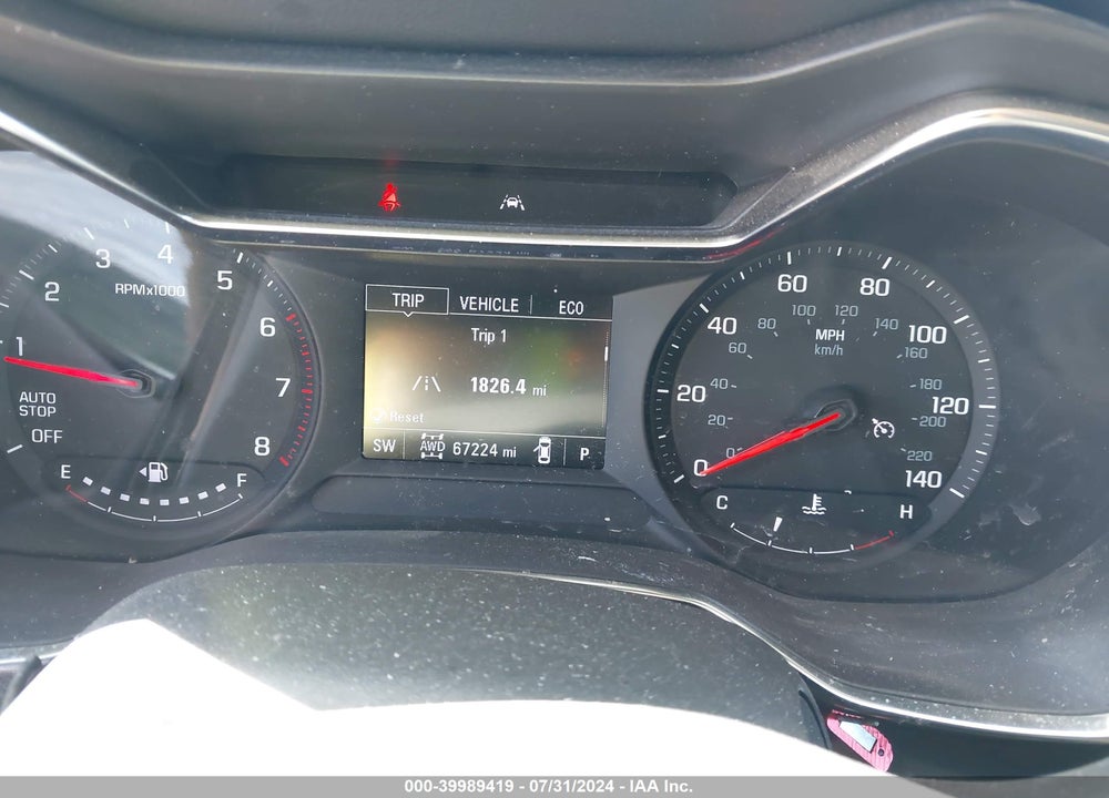 2022 CHEVROLET TRAILBLAZER AWD LT VIN: KL79MRSL2NB102822