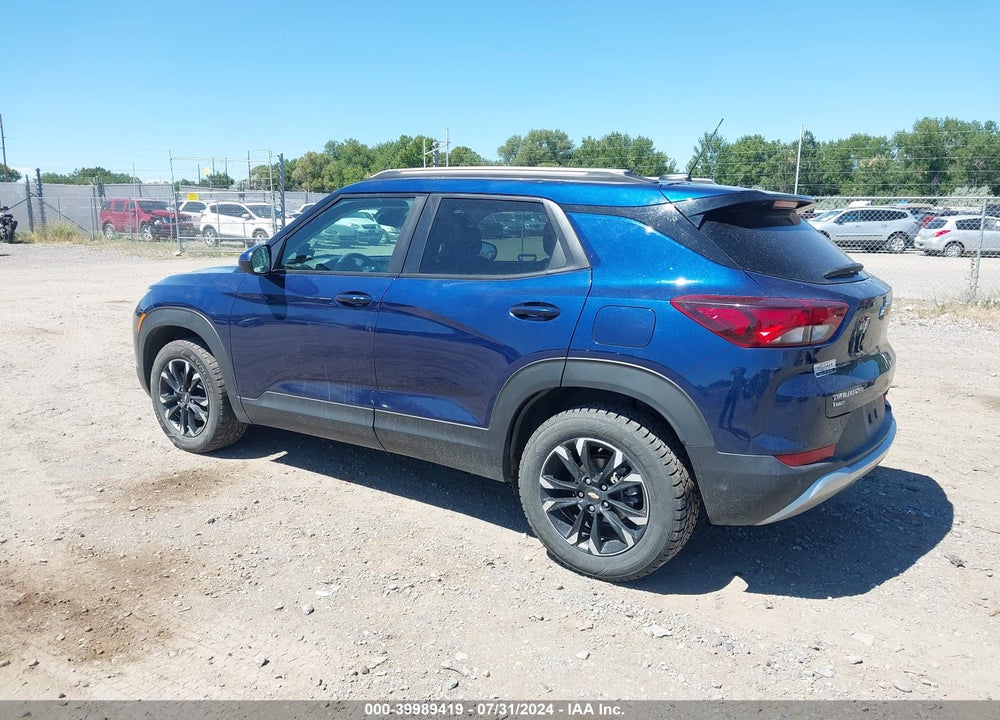 2022 CHEVROLET TRAILBLAZER AWD LT VIN: KL79MRSL2NB102822