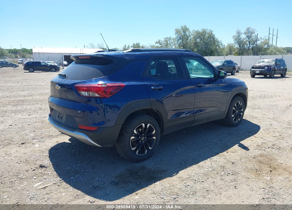 2022 CHEVROLET TRAILBLAZER AWD LT VIN: KL79MRSL2NB102822
