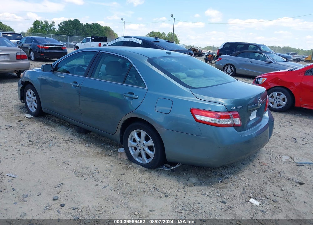 2010 TOYOTA CAMRY LE VIN: 4T4BF3EK0AR055692