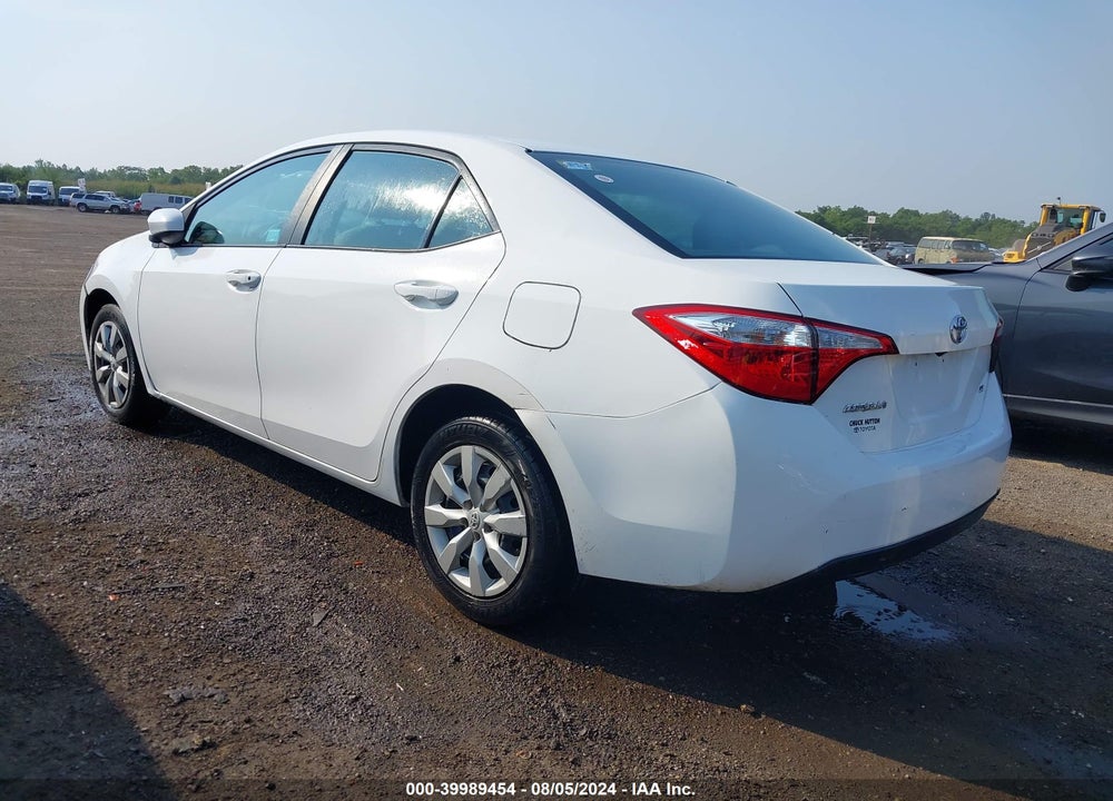 2016 TOYOTA COROLLA LE VIN: 5YFBURHE2GP485436