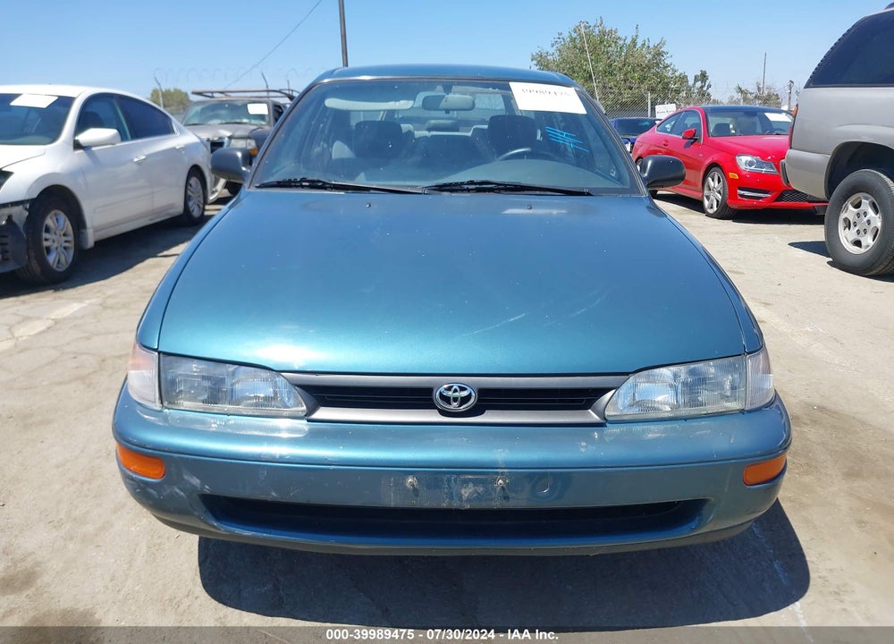 1995 TOYOTA COROLLA LE/DX VIN: JT2AE09B3S0100678