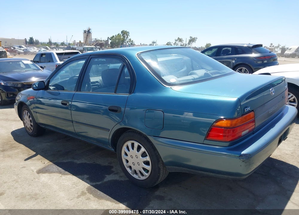 1995 TOYOTA COROLLA LE/DX VIN: JT2AE09B3S0100678