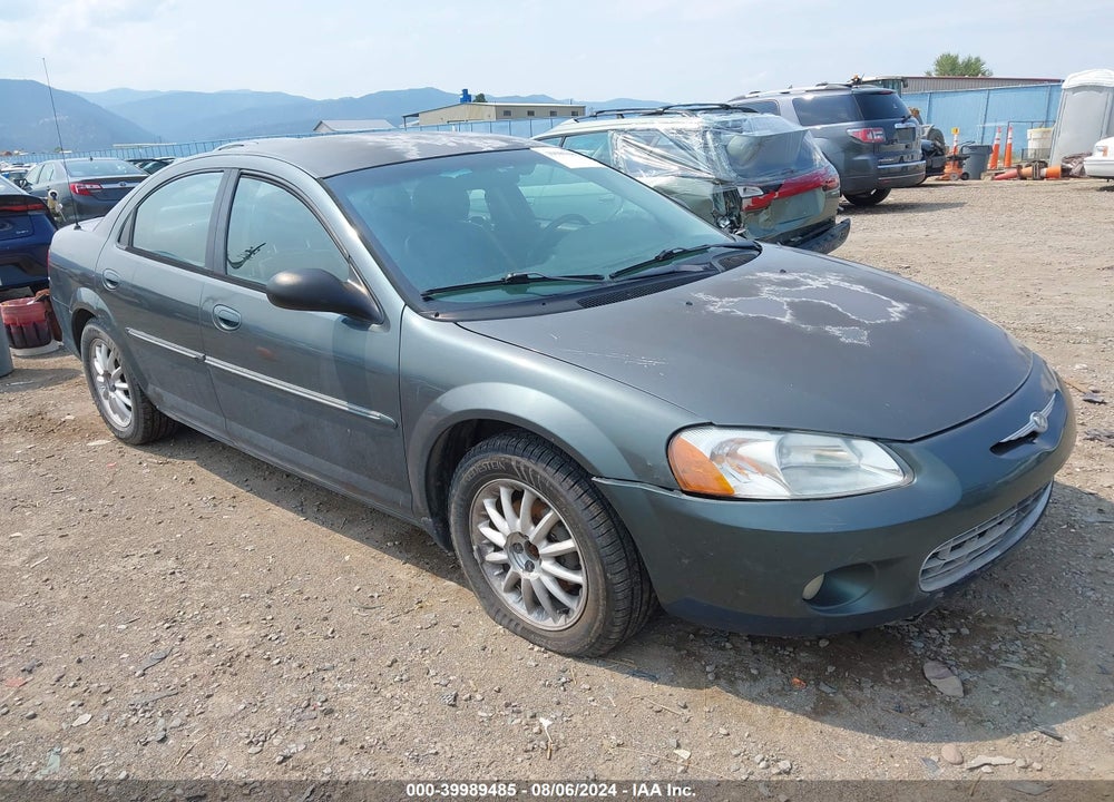 2002 CHRYSLER SEBRING LXI VIN: 1C3EL56R12N243312
