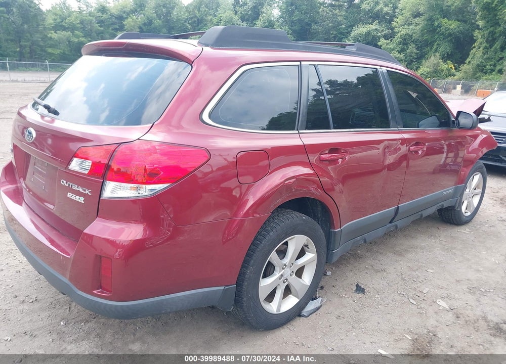 2014 SUBARU OUTBACK 2.5I VIN: 4S4BRBAC7E3306889