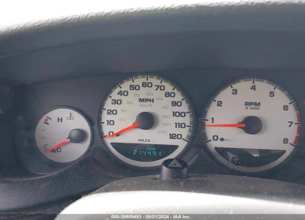 2005 DODGE NEON SXT VIN: 1B3ES56C65D285254