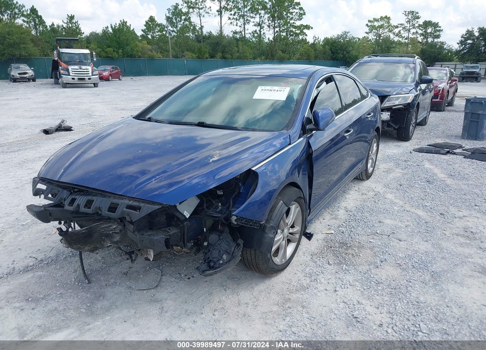 2019 HYUNDAI SONATA SPORT VIN: 5NPE34AF5KH757974