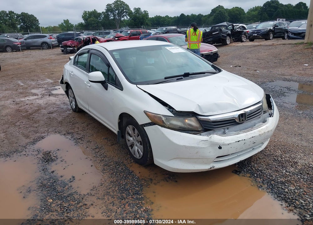 2012 HONDA CIVIC LX VIN: 2HGFB2F59CH594088