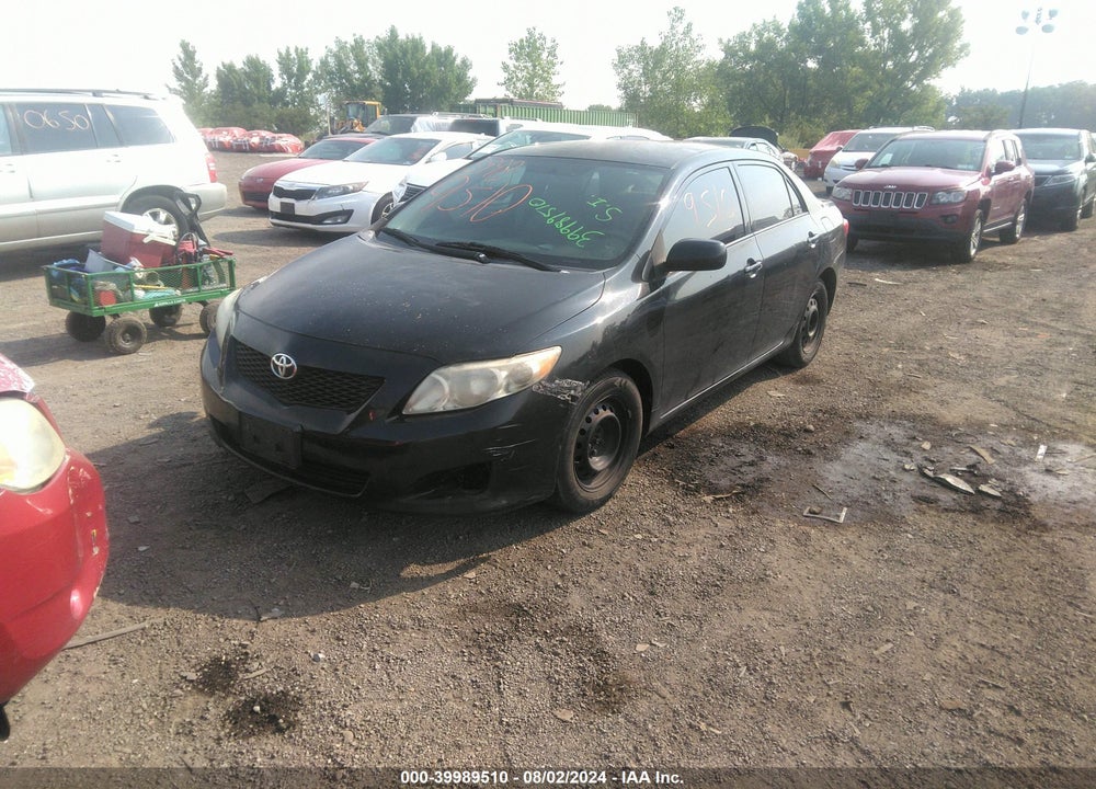 2009 TOYOTA COROLLA LE VIN: 2T1BU40E69C101269