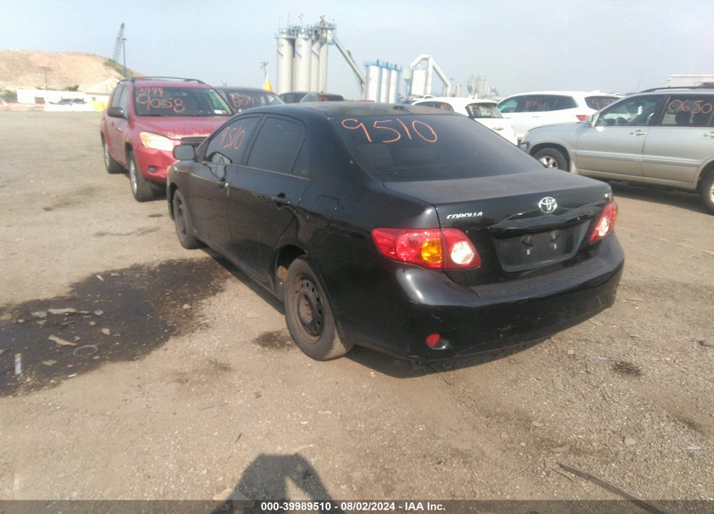 2009 TOYOTA COROLLA LE VIN: 2T1BU40E69C101269