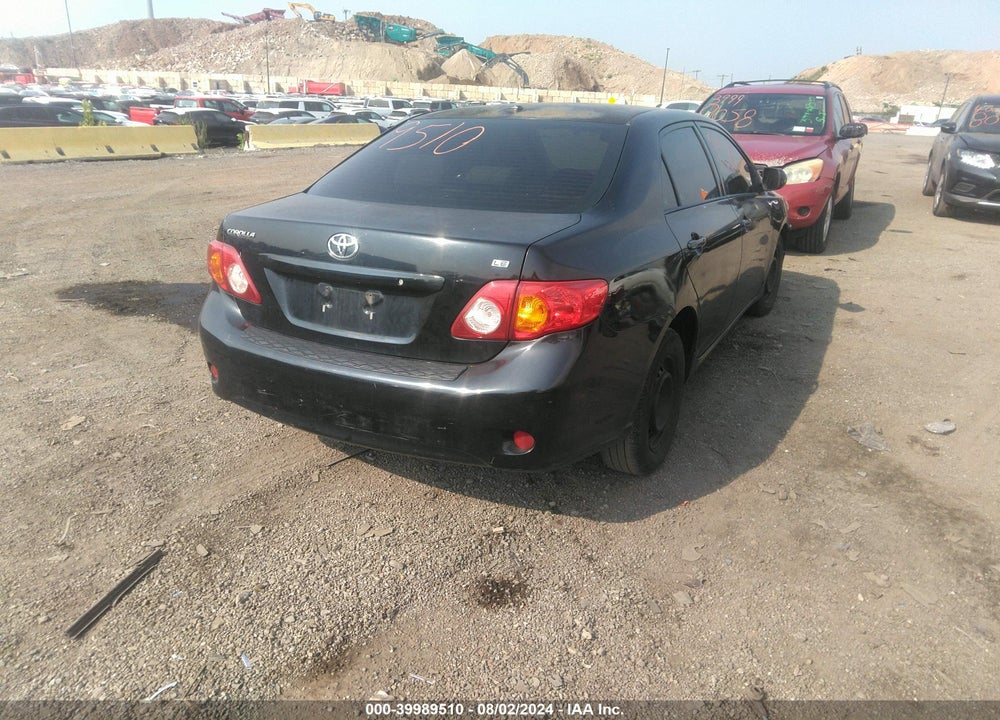 2009 TOYOTA COROLLA LE VIN: 2T1BU40E69C101269