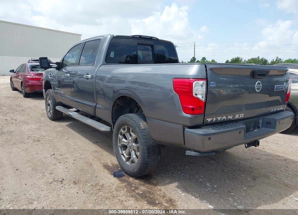 2019 NISSAN TITAN XD SV DIESEL VIN: 1N6BA1F43KN510089