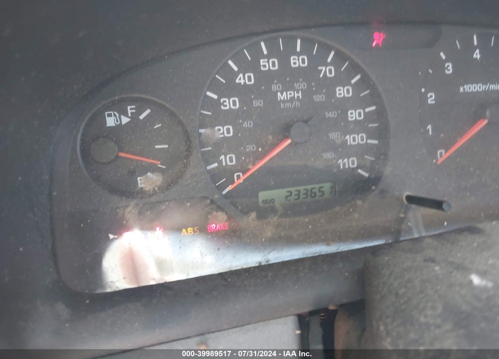 2001 NISSAN XTERRA XE-V6 VIN: 5N1ED28T61C560041