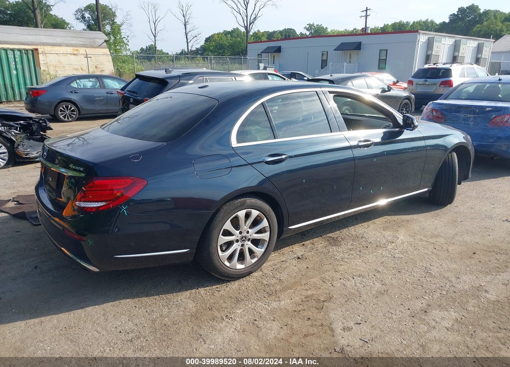 2018 MERCEDES-BENZ E 300 4MATIC VIN: WDDZF4KB4JA449923