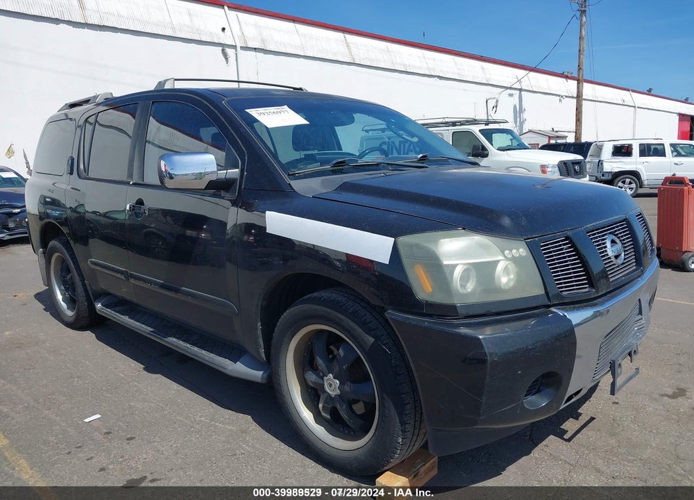 2004 NISSAN PATHFINDER ARMADA SE VIN: 5N1AA08A14N718997