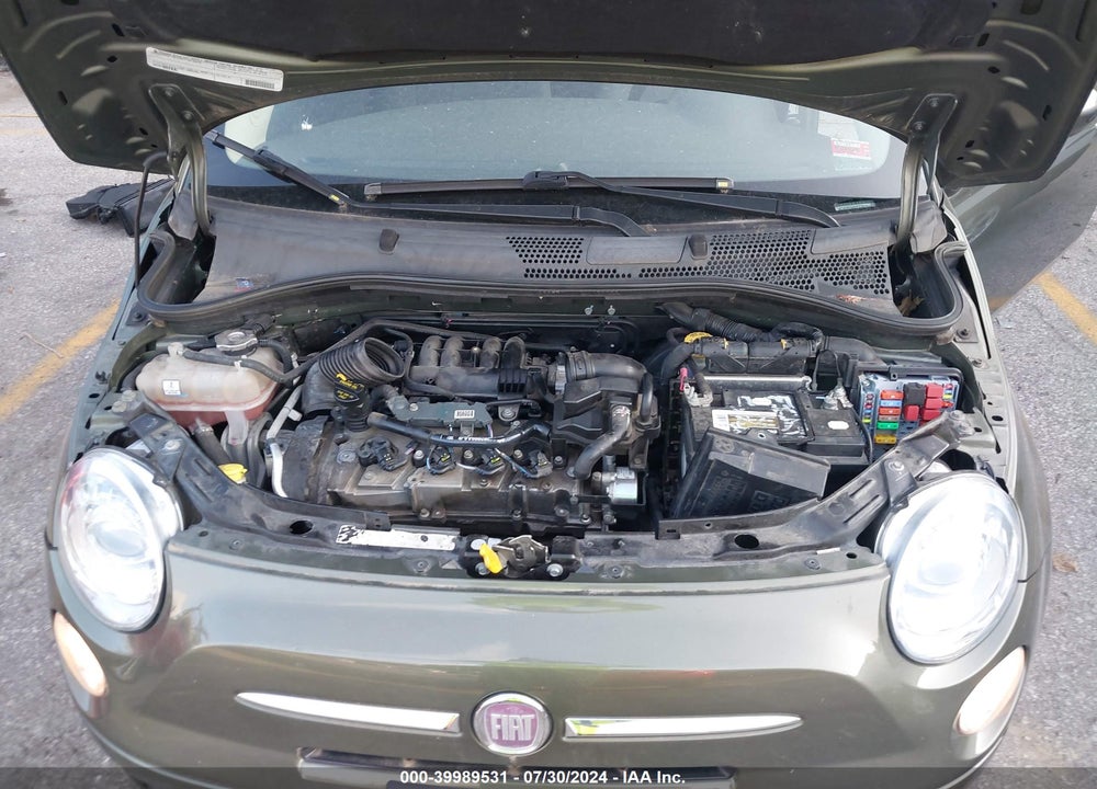 2012 FIAT 500 POP VIN: 3C3CFFAR2CT287929