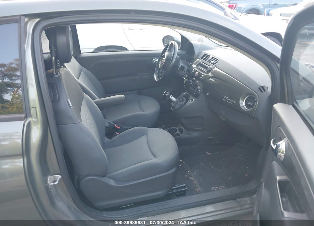 2012 FIAT 500 POP VIN: 3C3CFFAR2CT287929