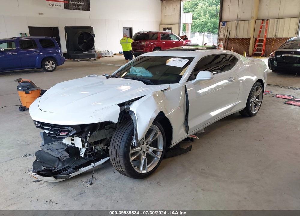 2019 CHEVROLET CAMARO 2LT VIN: 1G1FD1RX7K0127876
