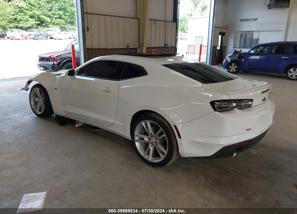 2019 CHEVROLET CAMARO 2LT VIN: 1G1FD1RX7K0127876
