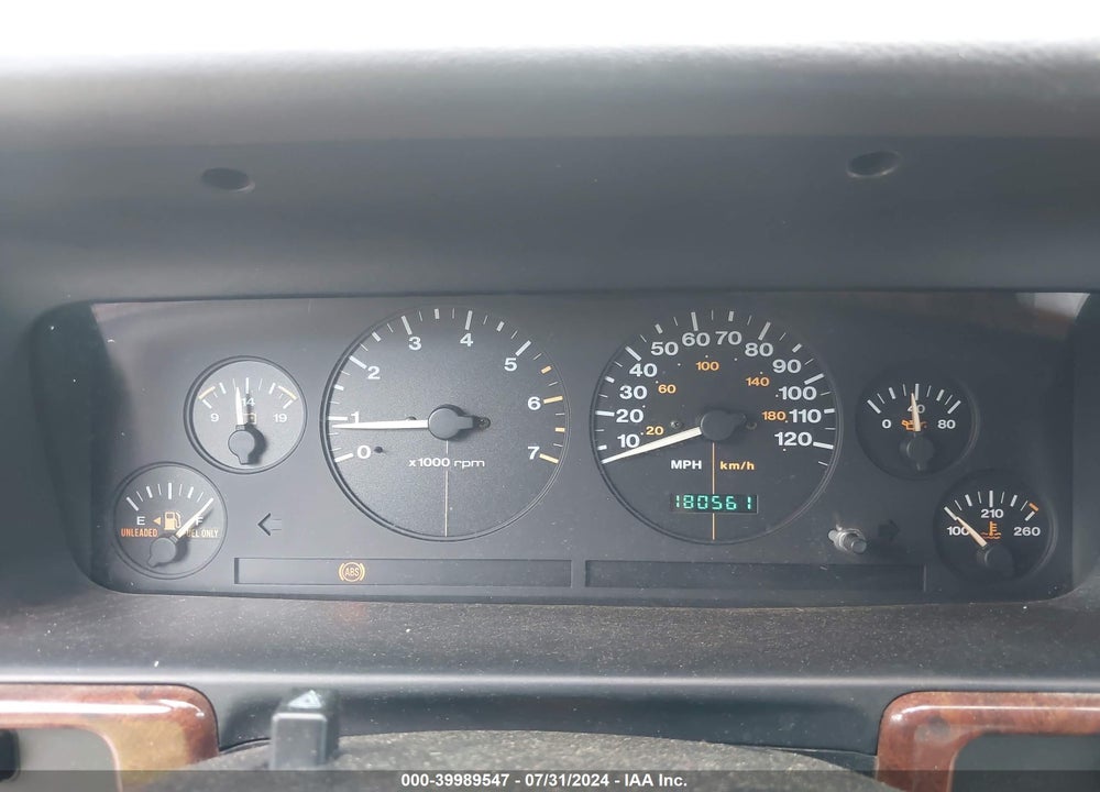 1997 JEEP GRAND CHEROKEE LAREDO/TSI VIN: 1J4FX58S7VC721988