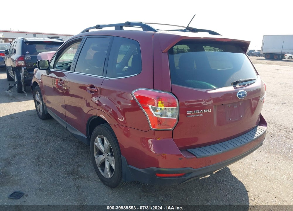 2014 SUBARU FORESTER 2.5I TOURING VIN: JF2SJAMC6EH519533