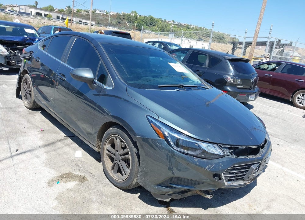 2018 CHEVROLET CRUZE LT AUTO VIN: 1G1BE5SM1J7157996