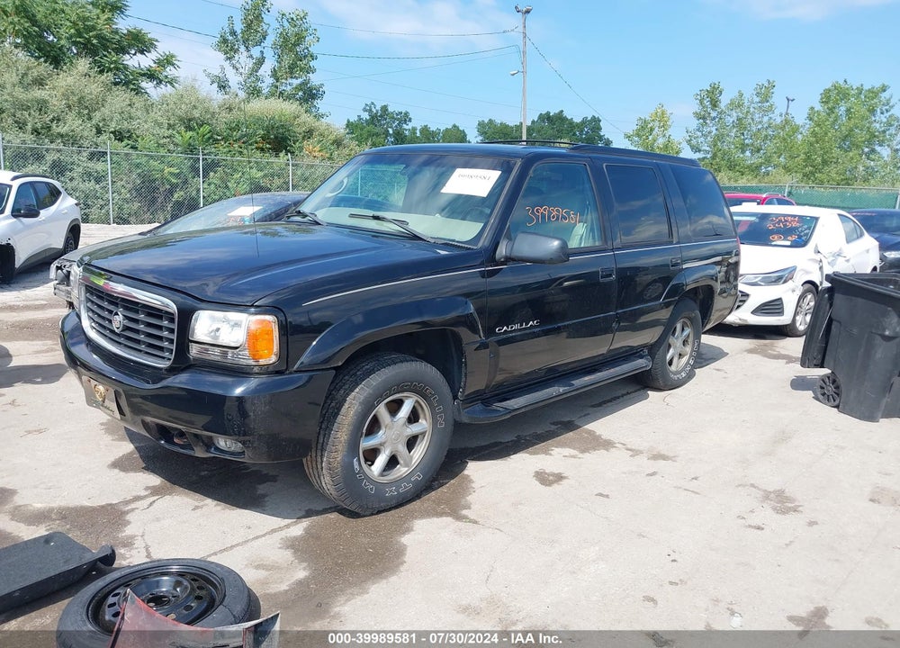 1999 CADILLAC ESCALADE STANDARD VIN: 1GYEK13R9XR408206
