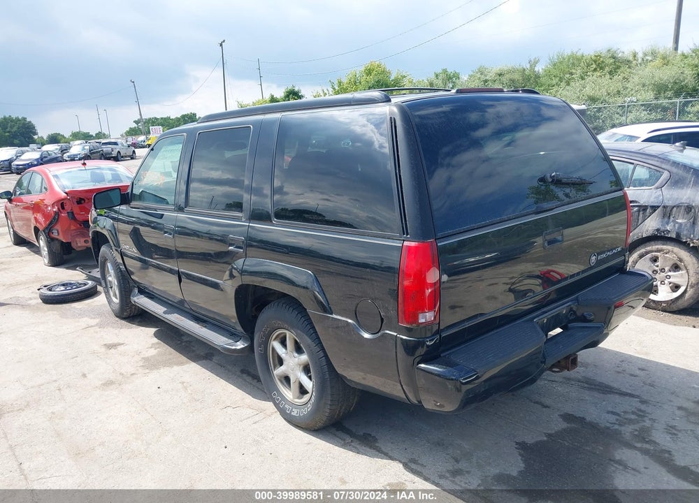 1999 CADILLAC ESCALADE STANDARD VIN: 1GYEK13R9XR408206