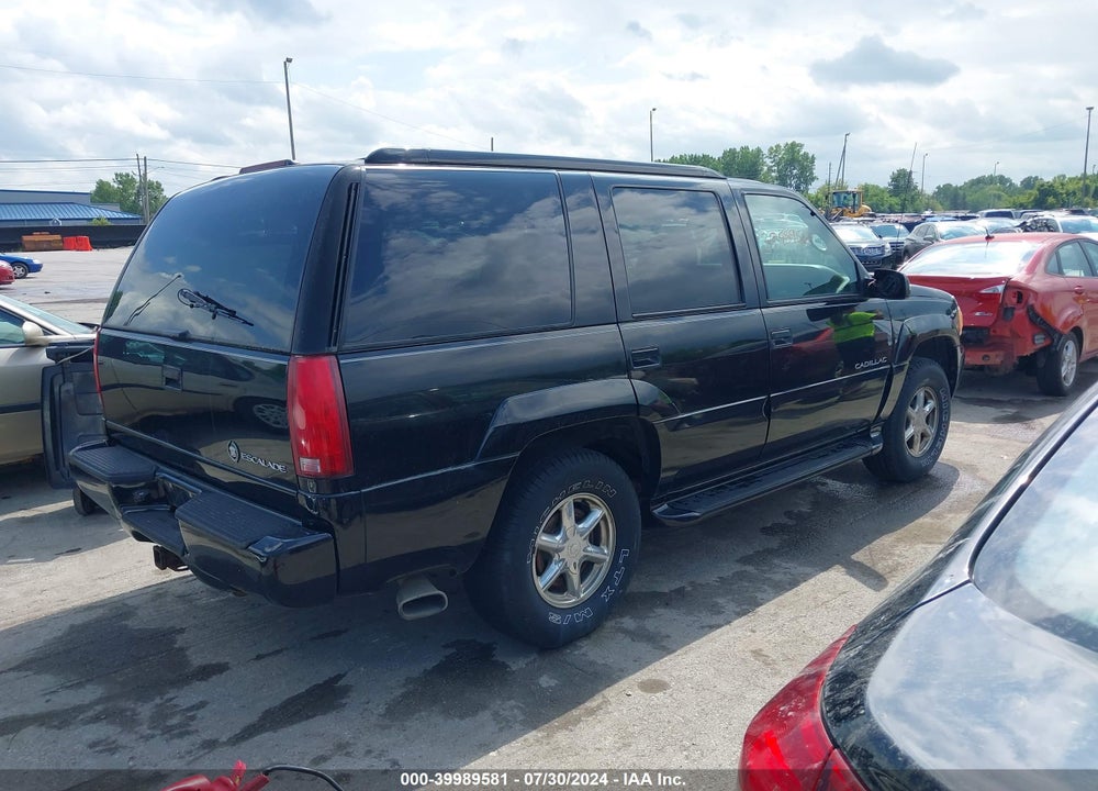 1999 CADILLAC ESCALADE STANDARD VIN: 1GYEK13R9XR408206